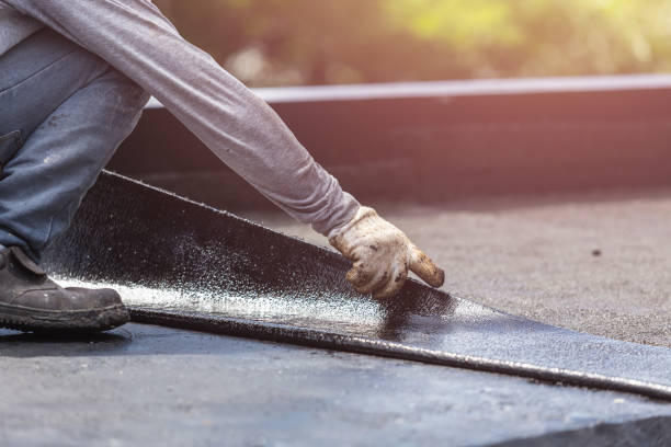 Professional Emergency Waterproofing technician working in Stockbridge, WI